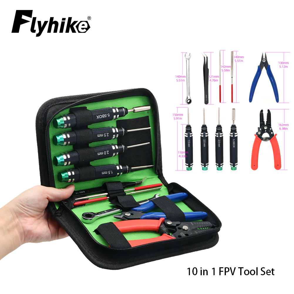 Fpv Drone Tool Kit - 10 in 1 Set Alat FPV