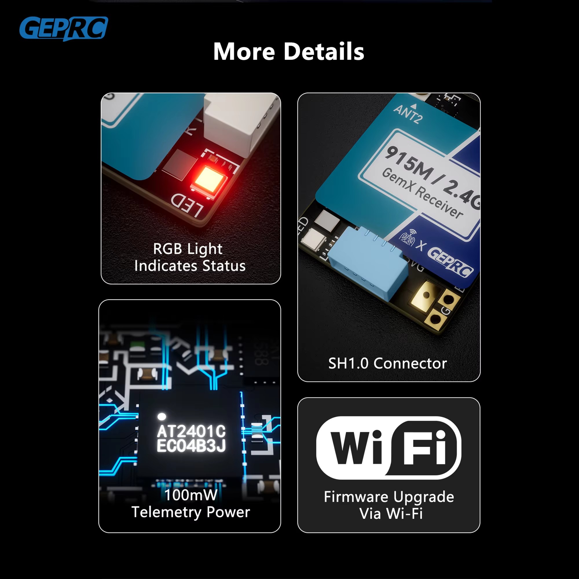 GEPRC ELRS 915M/2.4G Gemini Xr - Fpv Drone Quadcopter ulasan dan harga